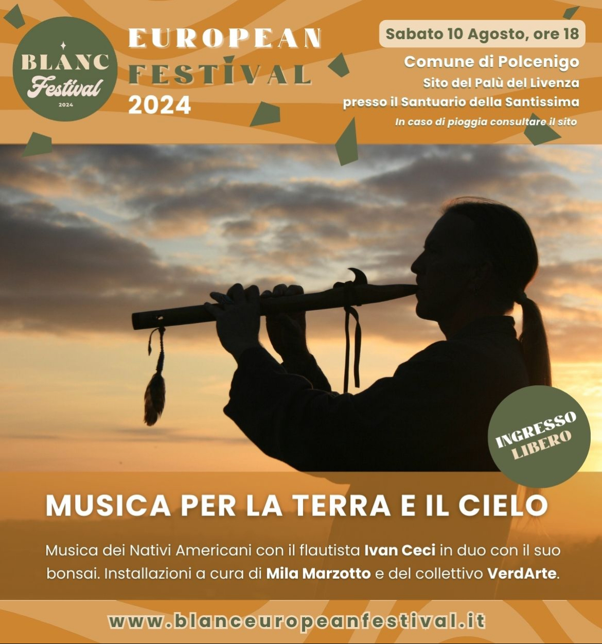 Musica per la Terra e il Cielo: concerto a Polcenigo per il Blanc European Festival